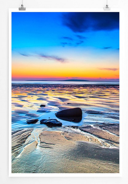 Paul Sinus Art Ballybunion Beach Irland 60x90cm Poster