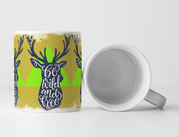 Paul Sinus Art EAU ZONE Motiv Spruch Tasse Geschenk