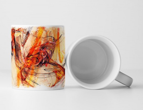 Paul Sinus Art Tasse modern Geschenkidee