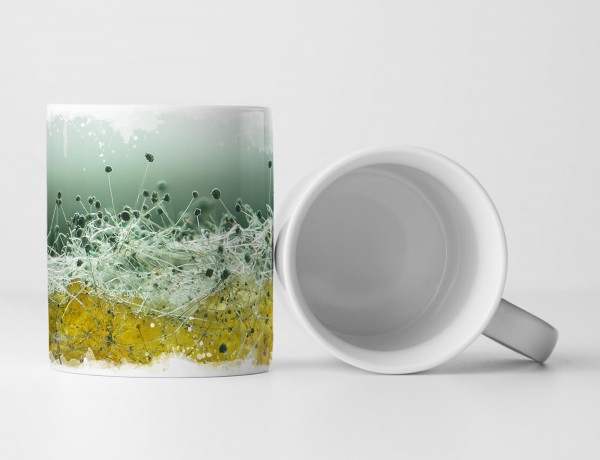 Paul Sinus Art Tasse Geschenk Wissenschaftliche Abbildung – Schimmelsporen