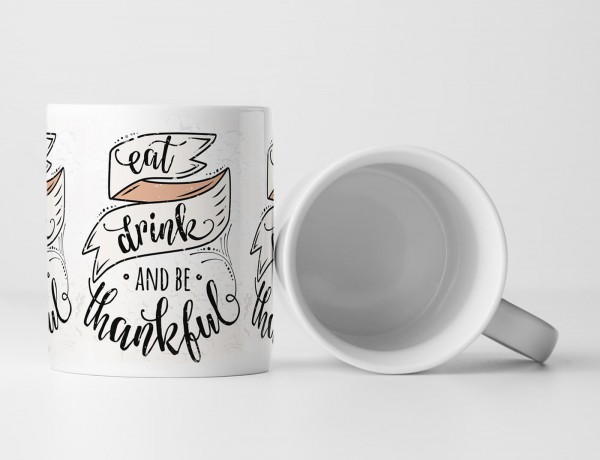 Paul Sinus Art EAU ZONE Motiv Spruch Tasse Geschenk