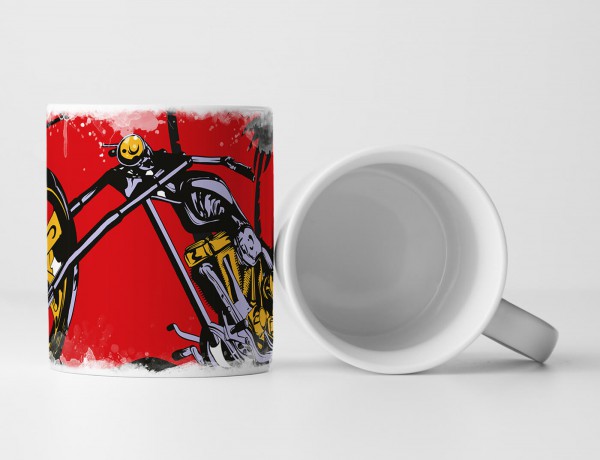 Paul Sinus Art EAU ZONE Motiv Spruch Tasse Geschenk