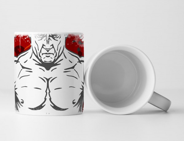 Paul Sinus Art EAU ZONE Motiv Spruch Tasse Geschenk