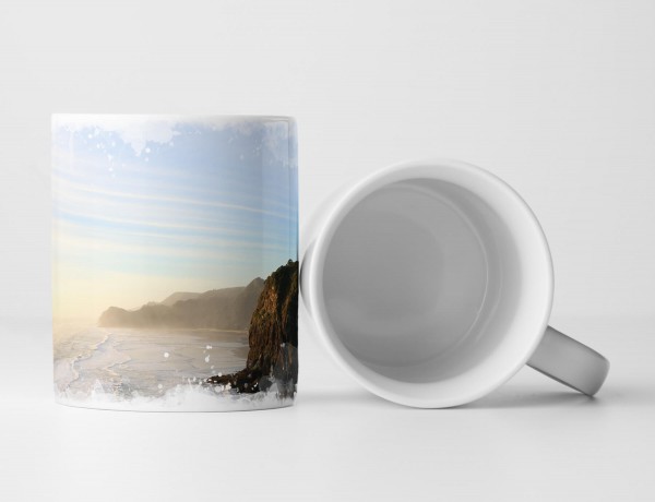 Paul Sinus Art Tasse Geschenk Meer Welle