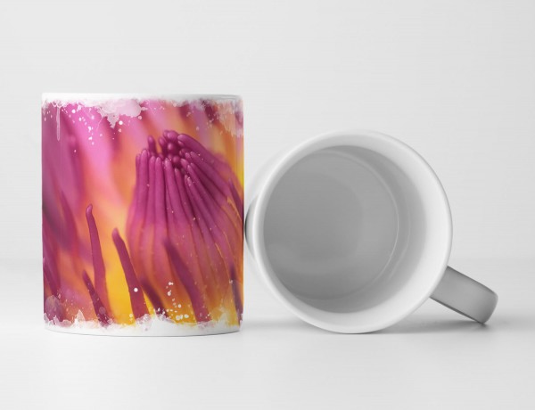 Paul Sinus Art Tasse Geschenk Fotografie – Leuchtende Lotusblüte