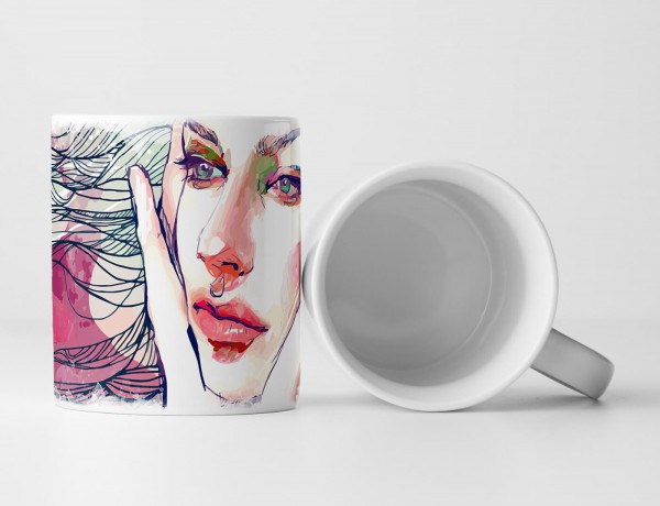 Paul Sinus Art EAU ZONE Motiv Spruch Tasse Geschenk