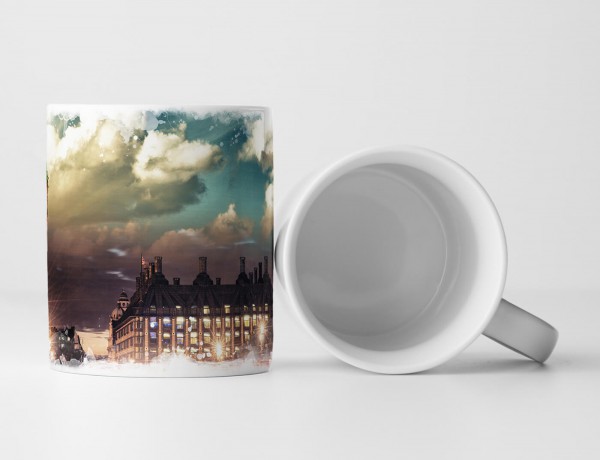 Paul Sinus Art Tasse Geschenk Urbane Fotografie – Big Ben bei Sonnenaufgang London England