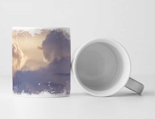 Paul Sinus Art Tasse Geschenk Wolkenformation