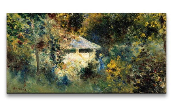 Paul Sinus Art Remaster 120x60cm Pierre-Auguste Renoir weltberühmtes Wandbild Impressionismus Louveciennes zeitlose