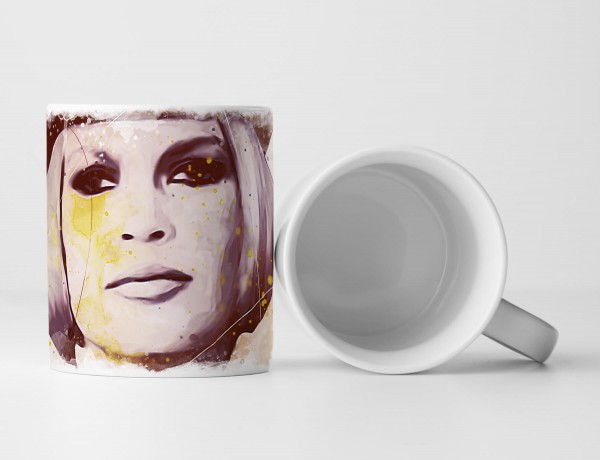 Paul Sinus Art Brigitte Bardot VIII Tasse als Geschenk, Design Sinus Art