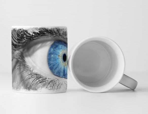 Paul Sinus Art Tasse Geschenk Künstlerische Fotografie – Auge im Detail