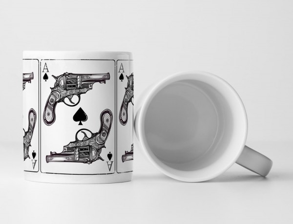 Paul Sinus Art EAU ZONE Motiv Spruch Tasse Geschenk