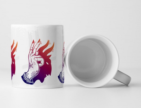 Paul Sinus Art EAU ZONE Motiv Spruch Tasse Geschenk