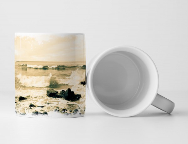 Paul Sinus Art Tasse Geschenk Landschaftsfotografie – Noosa Küste Australien