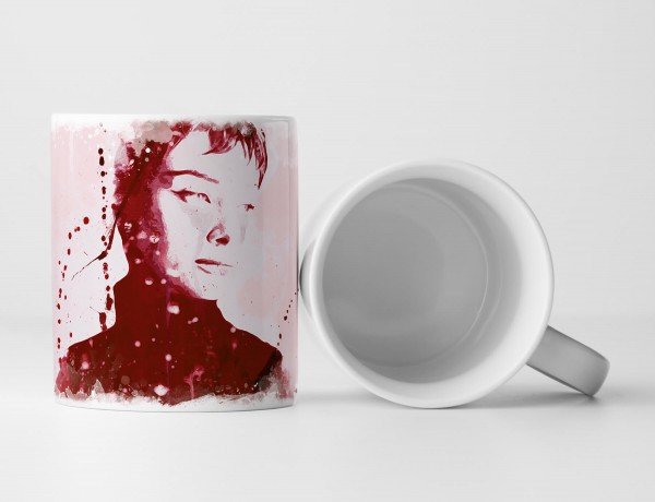 Paul Sinus Art Audrey Hepburn III Tasse als Geschenk, Design Sinus Art