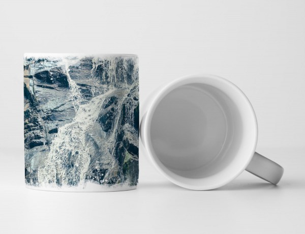 Paul Sinus Art Tasse Geschenk Wasserfall in Sri Lanka