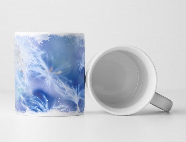 Paul Sinus Art Tasse Geschenk Naturfotografie – Pusteblume im Wind