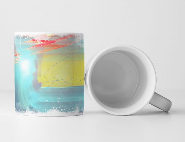 Paul Sinus Art Tasse modern Geschenkidee