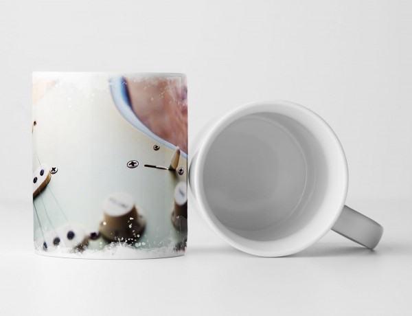 Paul Sinus Art Tasse Geschenk Künstlerische Fotografie – Elektrische Gitarre im Detail