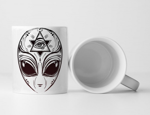 Paul Sinus Art EAU ZONE Motiv Spruch Tasse Geschenk