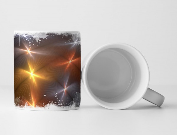 Paul Sinus Art Tasse Geschenk Digitale Grafik – Lichtsterne