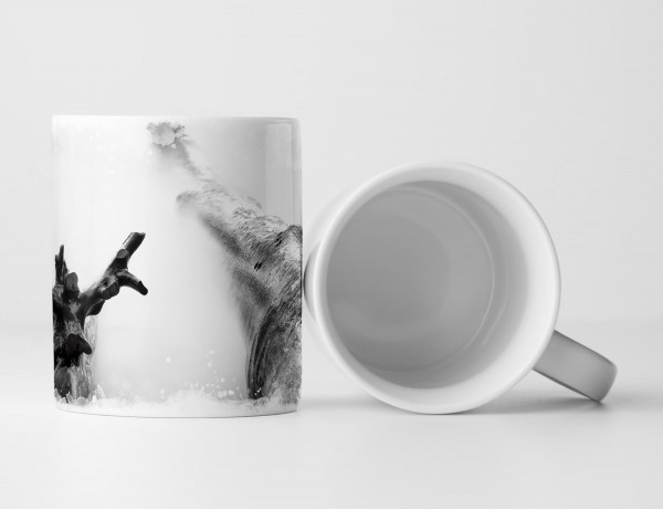 Paul Sinus Art Tasse Geschenk Fotografie – Regentag auf Rügen