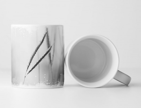 Paul Sinus Art Tasse Geschenk Naturfotografie – Grashalme im Wind