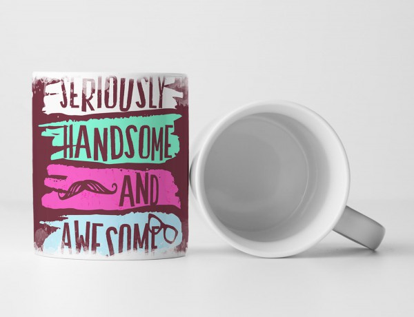 Paul Sinus Art EAU ZONE Motiv Spruch Tasse Geschenk