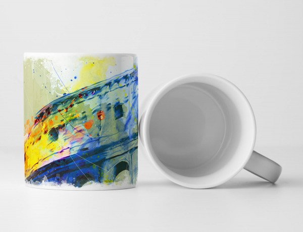 Paul Sinus Art Rom Kolosseum Tasse als Geschenk, Design Sinus Art