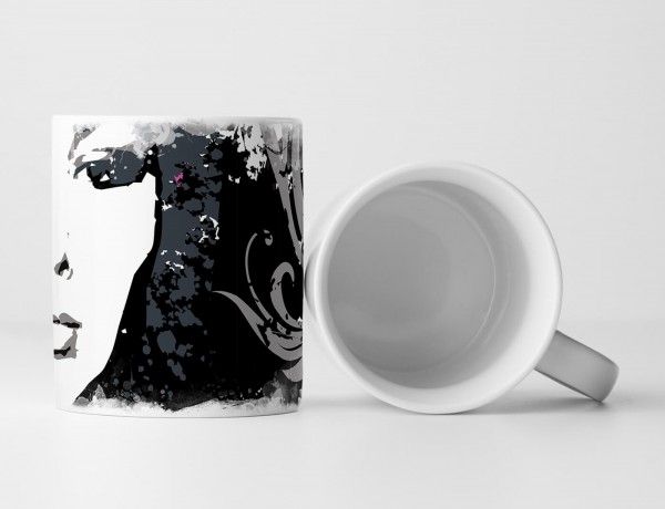 Paul Sinus Art EAU ZONE Motiv Spruch Tasse Geschenk