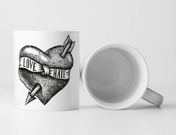 Paul Sinus Art EAU ZONE Motiv Spruch Tasse Geschenk