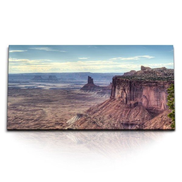 Paul Sinus Art Kunstdruck Bilder 120x60cm Arizona Grand Canyon USA Sonnenuntergang Klippen