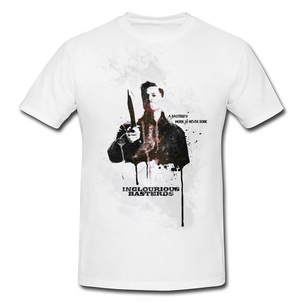 Paul Sinus Art Inglourious Basterds Premium Herren und Damen T-Shirt Motiv aus Paul Sinus Aquarell