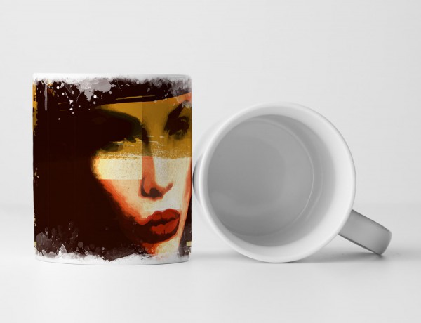 Paul Sinus Art EAU ZONE Motiv Spruch Tasse Geschenk