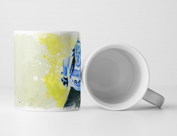 Paul Sinus Art Biathlon II Tasse als Geschenk, Design Sinus Art