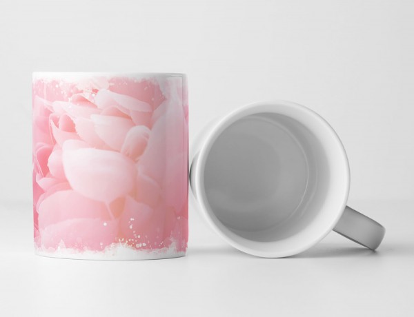 Paul Sinus Art Tasse Geschenk Naturfotografie – Zartrosa Blüten