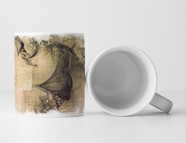 Paul Sinus Art Tasse modern Geschenkidee