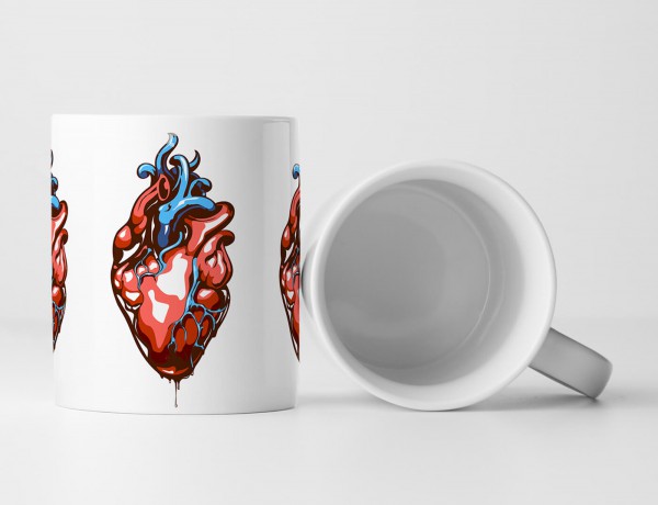 Paul Sinus Art EAU ZONE Motiv Spruch Tasse Geschenk