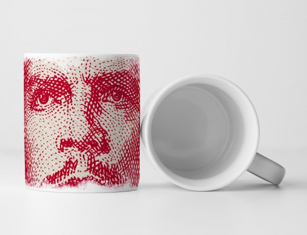 Paul Sinus Art Tasse Geschenk Ernesto Che Guevara Porträt auf kubanischem Geldschein