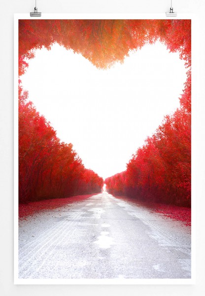 Paul Sinus Art Weg der Liebe 60x90cm Poster