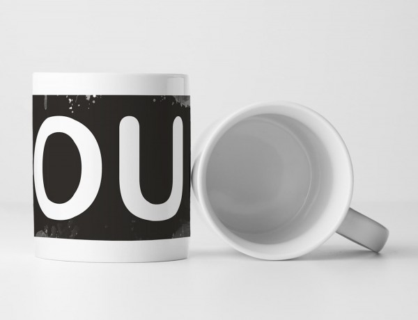 Paul Sinus Art EAU ZONE Motiv Spruch Tasse Geschenk