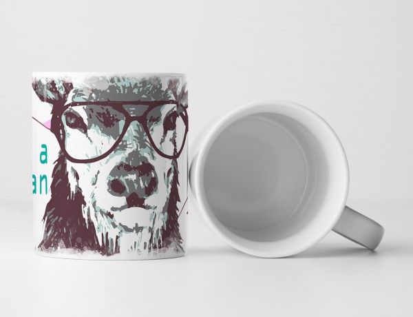 Paul Sinus Art EAU ZONE Motiv Spruch Tasse Geschenk