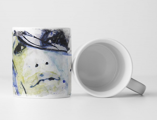 Paul Sinus Art Penelope Cruz II Tasse als Geschenk, Design Sinus Art