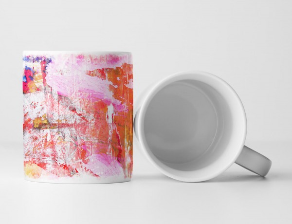 Paul Sinus Art Tasse Geschenk rosa Splash Klekse