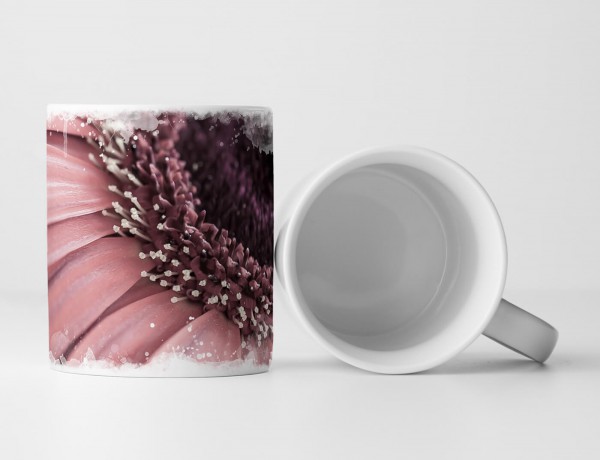 Paul Sinus Art Tasse Geschenk Naturfotografie – Blume in Altrosa