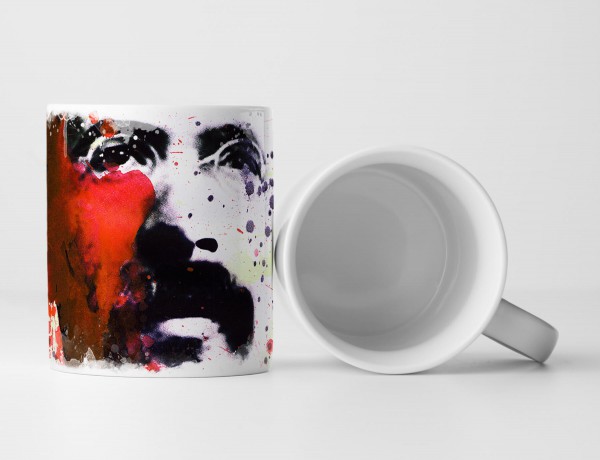 Paul Sinus Art Friedrich Nietzsche Tasse als Geschenk, Design Sinus Art