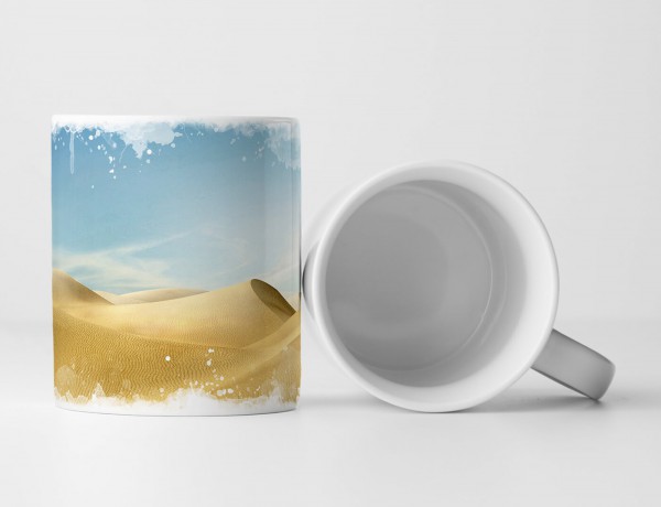 Paul Sinus Art Tasse Geschenk Landschaftsfotografie – Malerische Wüstenlandschaft