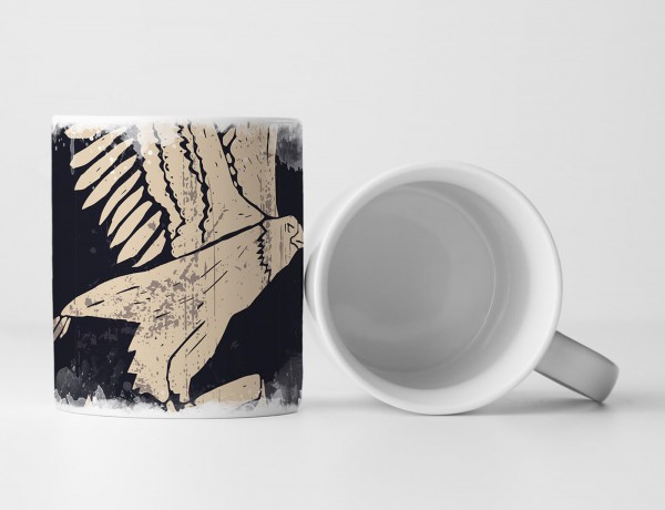 Paul Sinus Art EAU ZONE Motiv Spruch Tasse Geschenk