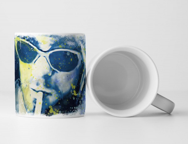 Paul Sinus Art Kurt Cobain I Tasse als Geschenk, Design Sinus Art