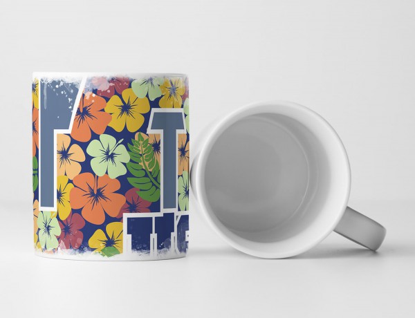 Paul Sinus Art EAU ZONE Motiv Spruch Tasse Geschenk